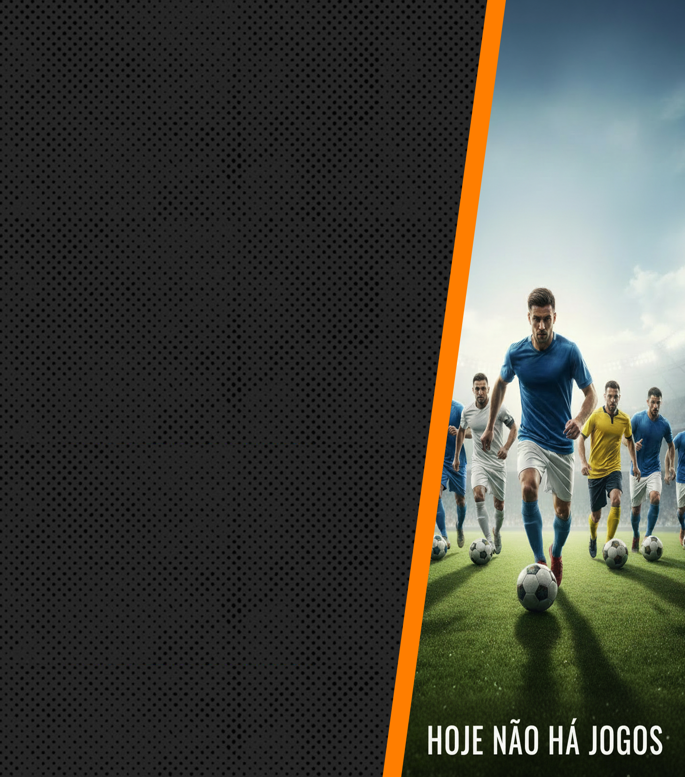 Não há jogos